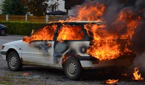 rêver de voiture en feu signification Ibn Sirin